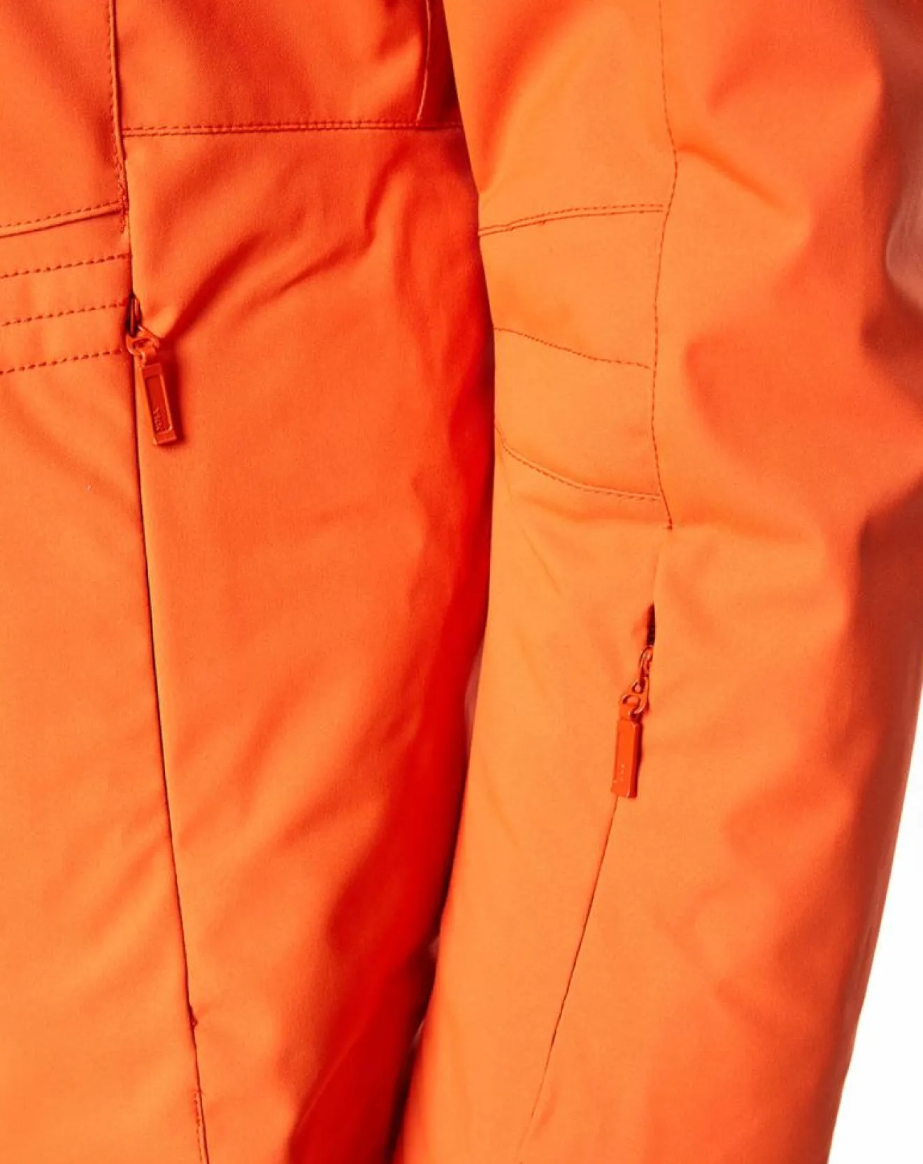 Femme Duvillard Veste de ski Triolet fausse fourrure orange
