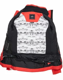 Hot Duvillard Veste de ski Triolet rouge