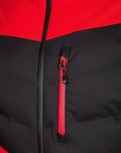 Homme Degré 7 Veste de ski Ubay rouge