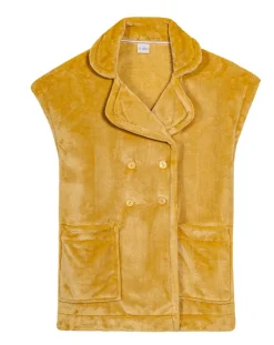 Hot Le Chat Veste d'intérieur en peluche flanelle Essentiel pollen