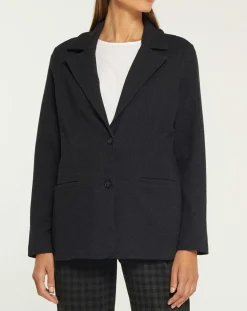 Femme Yerse Veste Dublin gris foncé