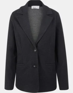 Femme Yerse Veste Dublin gris foncé