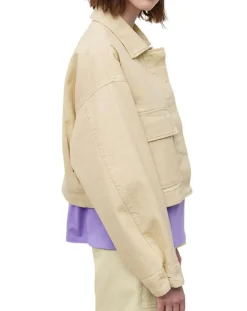 Discount Marc O'Polo Veste en Coton & Lin Cop beige