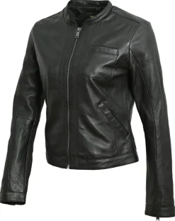 Best Chyston Veste en Cuir Aiden noire