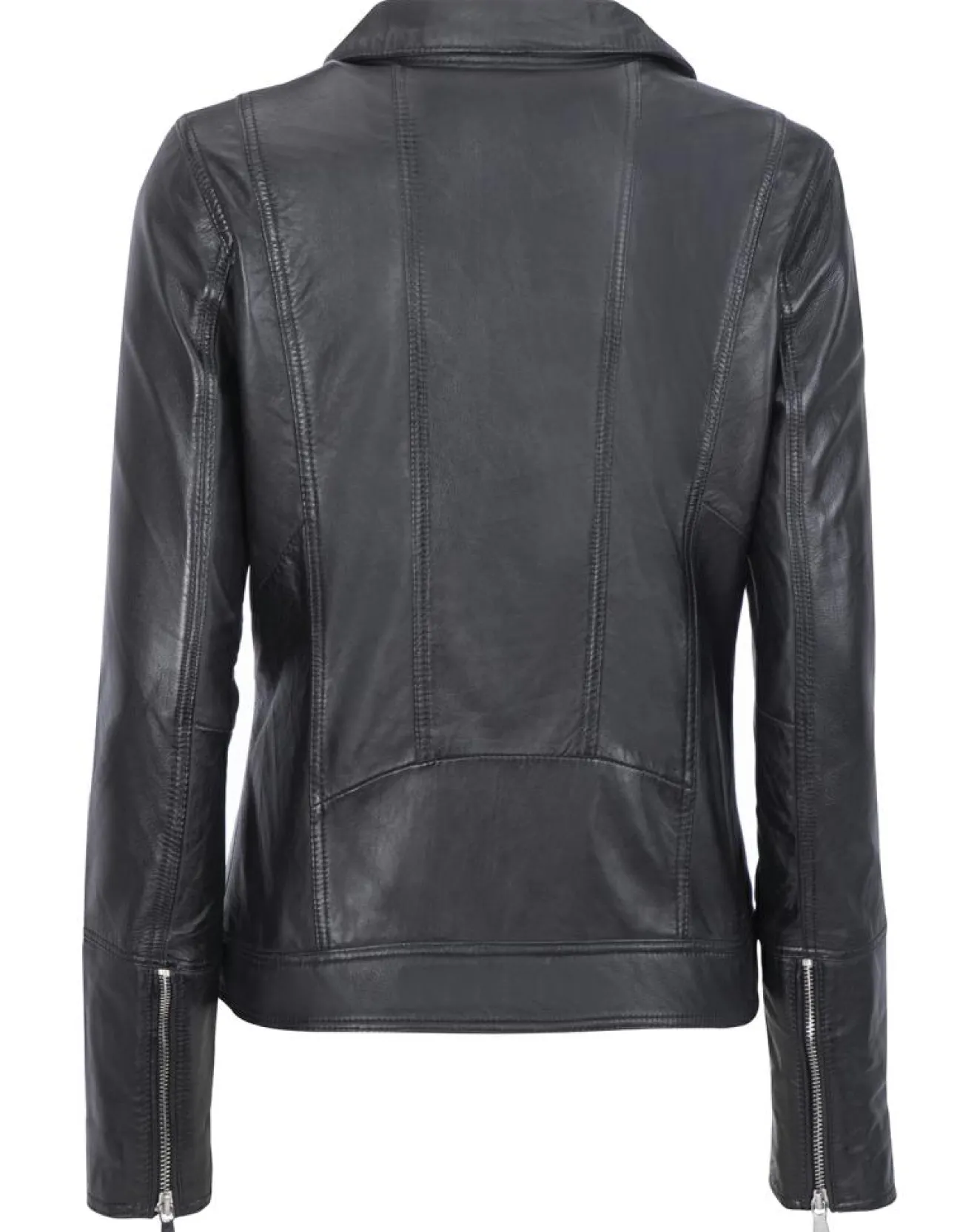 Femme Chyston Veste en Cuir Cora noire