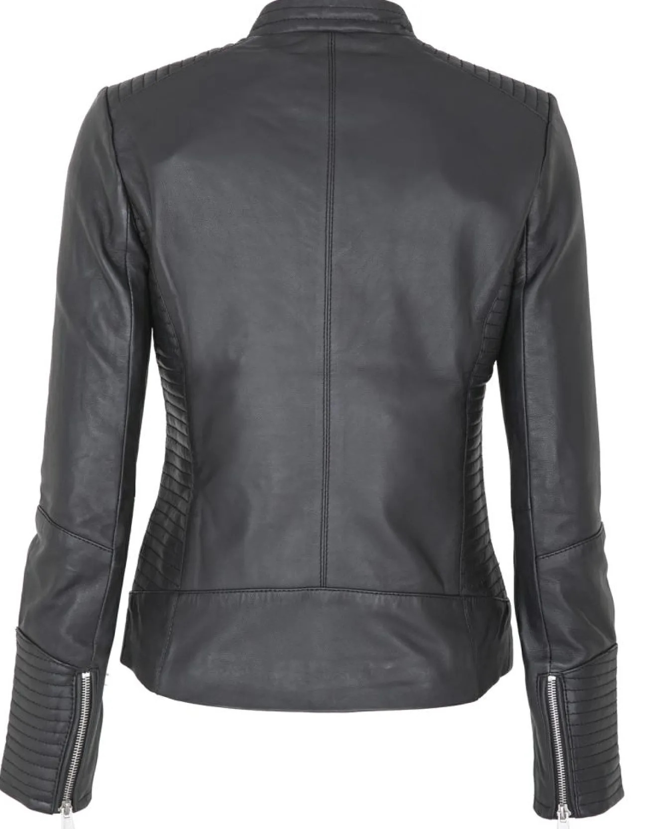 Clearance Chyston Veste en Cuir Rosalie noire