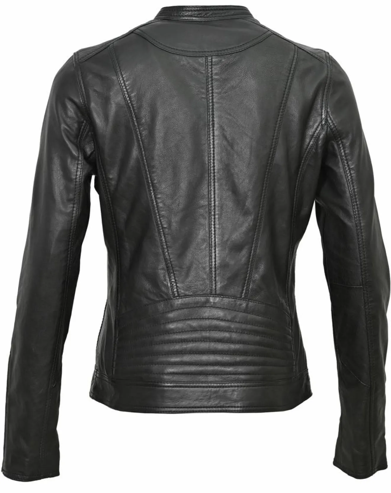 New Chyston Veste en Cuir Tia noire