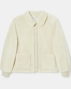 Online Zapa Veste en Fausse Fourrure Balian écrue