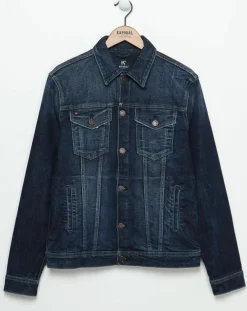 Homme Kaporal 5 Veste en jean Krosse bleu foncé