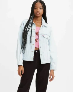 Femme Levi's® Veste en Jean 90'S Trucker bleu clair