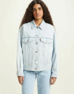 Femme Levi's® Veste en Jean 90'S Trucker bleu clair