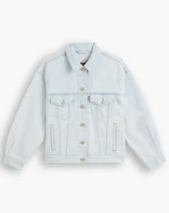 Femme Levi's® Veste en Jean 90'S Trucker bleu clair