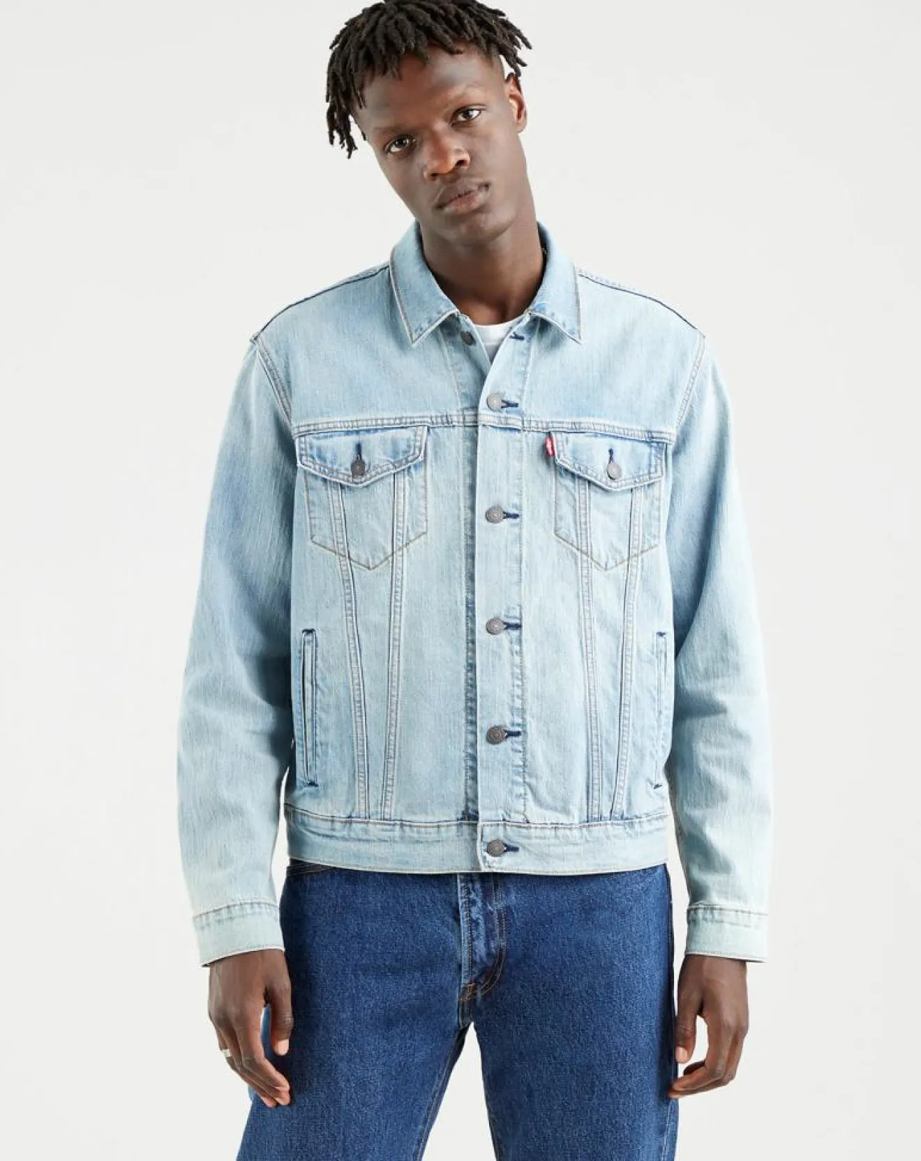 Online Levi's® Veste en Jean The Trucker bleue