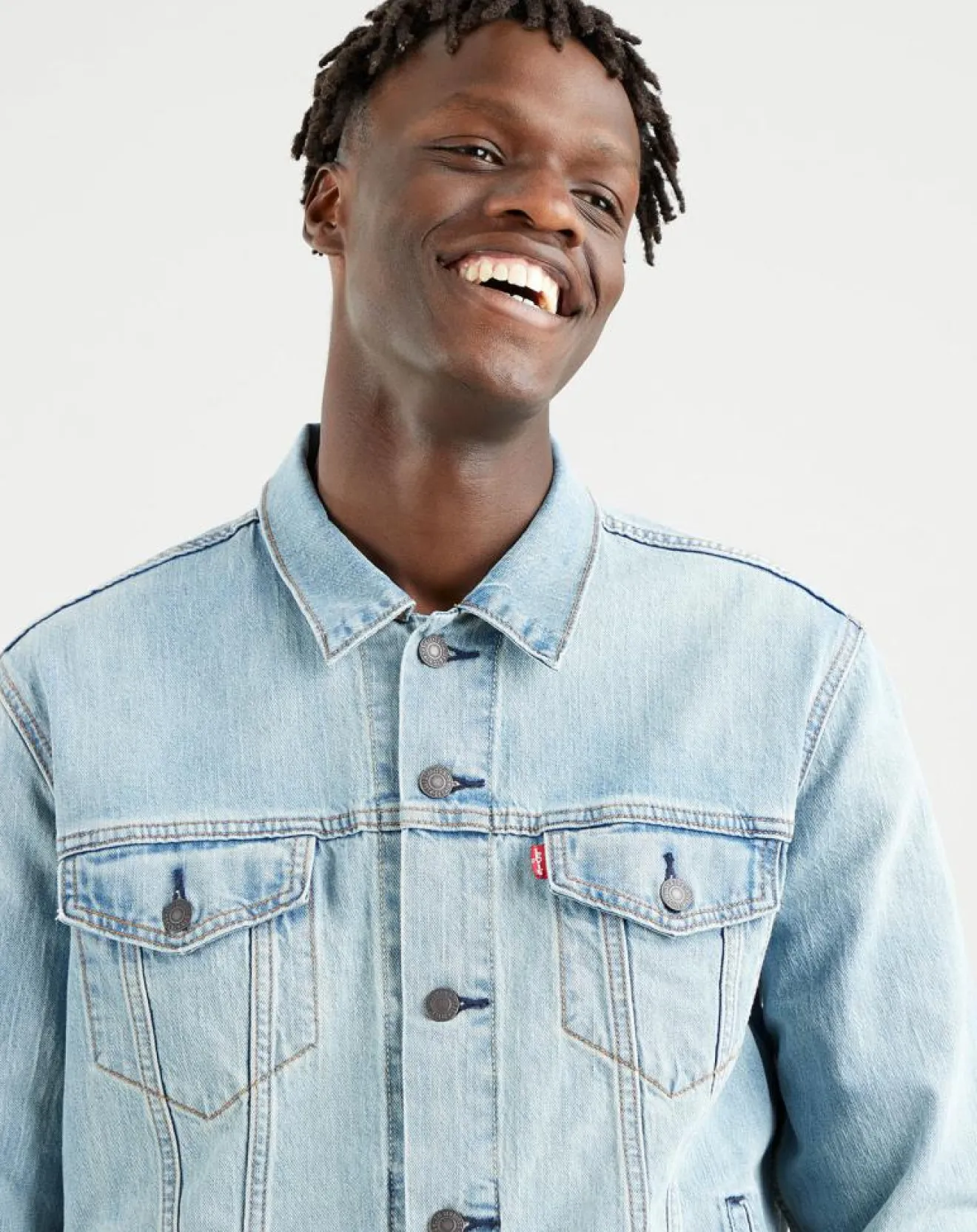 Online Levi's® Veste en Jean The Trucker bleue