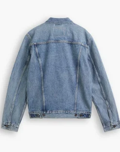 Homme Levi's® Veste en jean The Trucker original bleu moyen