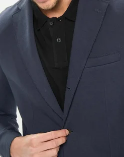 Marc O'Polo Veste en jersey regular fit bleu marine