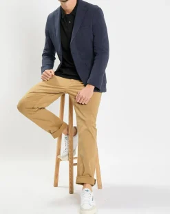 Marc O'Polo Veste en jersey regular fit bleu marine