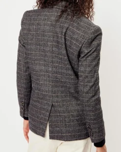 Femme See u Soon Veste en Laine mélangée Ava noire