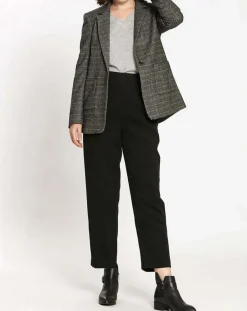 Femme See u Soon Veste en Laine mélangée Ava noire