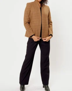 Femme See u Soon Veste en Laine mélangée Eloise beige