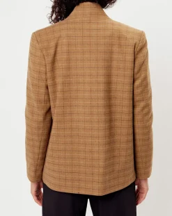 Femme See u Soon Veste en Laine mélangée Eloise beige