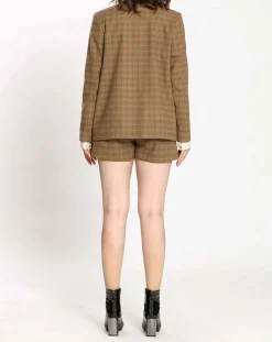 Femme See u Soon Veste en Laine mélangée Eloise beige