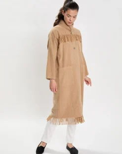 New Le Chat Veste en Laine mélangée Foehn beige