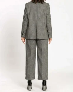 Outlet See u Soon Veste en Laine mélangée Lilou grise