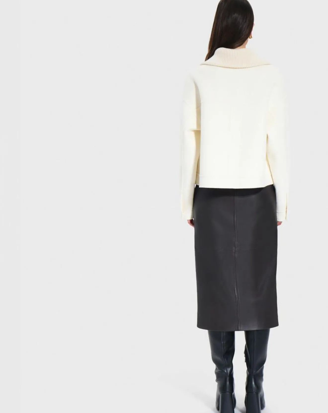 Femme Zapa Veste en Laine mélangée Vivienna écrue