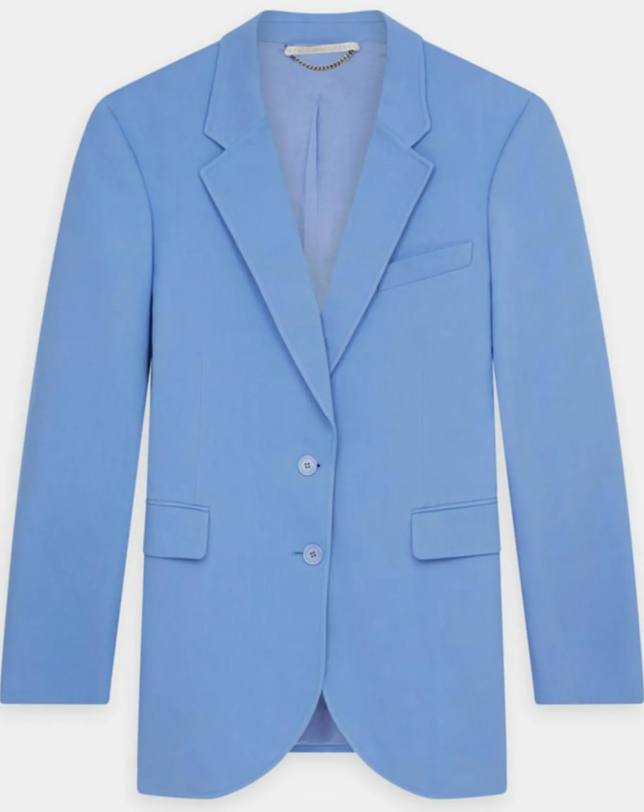 Sale Stella McCartney Veste en Twill Tailoring bleue