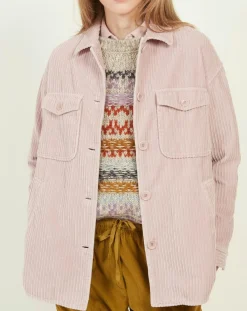 Clearance Hartford Veste en Velours côtelé Vara rosewood