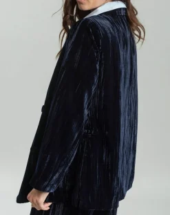 Femme Lauren Vidal Veste en Velours Lizy nuit