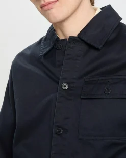 Online Scotch & Soda Veste Field bleu marine