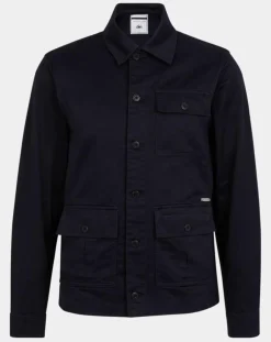 Online Scotch & Soda Veste Field bleu marine