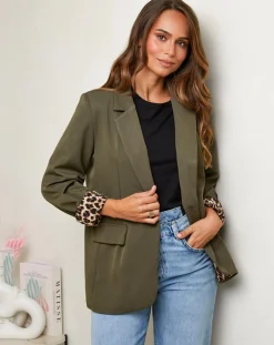 Femme L'Armoire de Suzette Veste Justine kaki