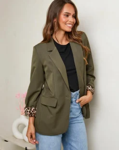 Femme L'Armoire de Suzette Veste Justine kaki