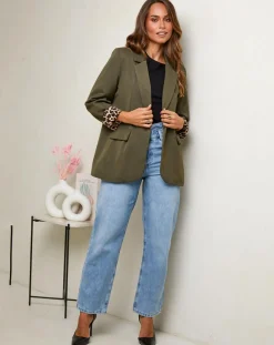 Femme L'Armoire de Suzette Veste Justine kaki