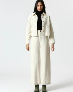 Femme The Korner Veste Lilou crème