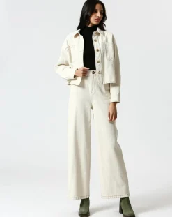 Femme The Korner Veste Lilou crème