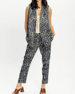 Best Lauren Vidal Veste Lou imprimée bleu/crème