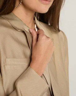 Femme See u Soon Veste Lucie beige