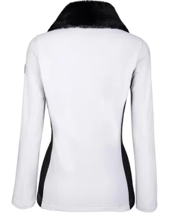 Outlet Duvillard Veste Manon D fausse fourrure blanche