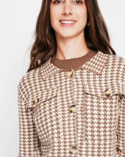 Femme Assuili Veste Marie marron