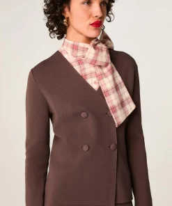 Clearance Rodier Veste Marilyn marron écorce