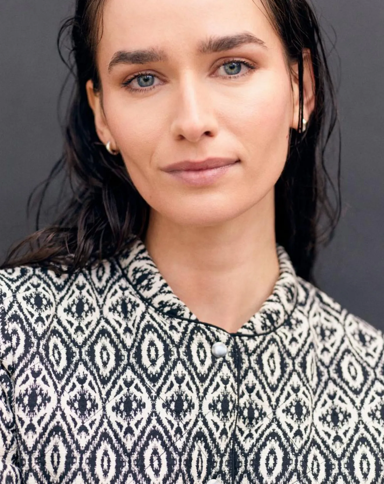 Discount Caroll Veste matelassée Athenes imprimée noire