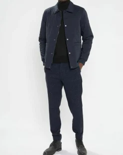 Best Scotch & Soda Veste matelassée bleu marine