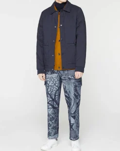 Best Scotch & Soda Veste matelassée bleu marine