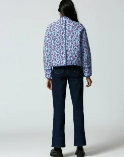 Discount The Korner Veste matelassée Marina bleue