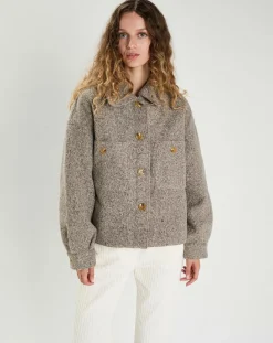 Clearance The Korner Veste Nora grise