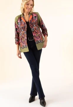 Outlet Bleu Blanc Rouge Veste Patti vert